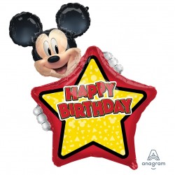30" Μπαλόνι γενεθλίων Mickey Mouse Personalized 30" Μπαλόνι γενεθλίων Mickey Mouse Personalized