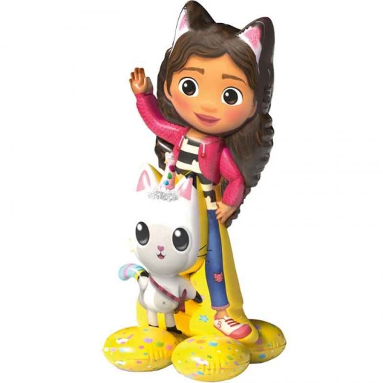 3D Standing Μπαλόνι Gabby's Dollhouse