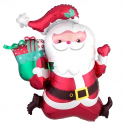 31" Μπαλόνι Άγιος Βασίλης που τρέχει 31" Μπαλόνι Άγιος Βασίλης που τρέχει