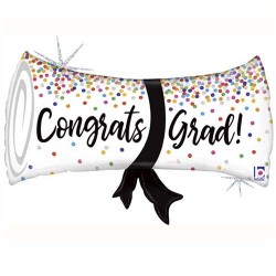 31" Μπαλόνι αποφοίτησης πτυχίο Congrats Grad 31" Μπαλόνι αποφοίτησης πτυχίο Congrats Grad