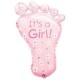 32" Μπαλόνι γέννησης Πατούσα Its a Girl 32" Μπαλόνι γέννησης Πατούσα Its a Girl