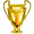 33″ Μπαλόνι χρυσό Κύπελλο Champion Νο1