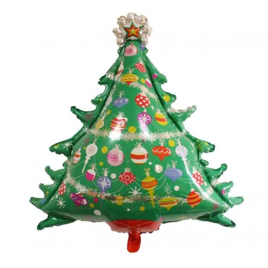 33" Μπαλόνι Δεντράκι με Στολίδια