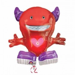 33'' Μπαλόνι Διαβολάκος λαμπάκι που αναβοσβήνει 33'' Μπαλόνι Διαβολάκος λαμπάκι που αναβοσβήνει