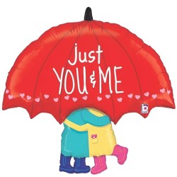 33" Μπαλόνι Ομπρέλα Just You and Me 33" Μπαλόνι Ομπρέλα Just You and Me