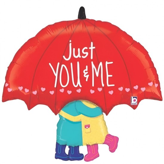 33" Μπαλόνι Ομπρέλα Just You and Me