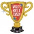33" Μπαλόνι World's Best Dad Κύπελλο