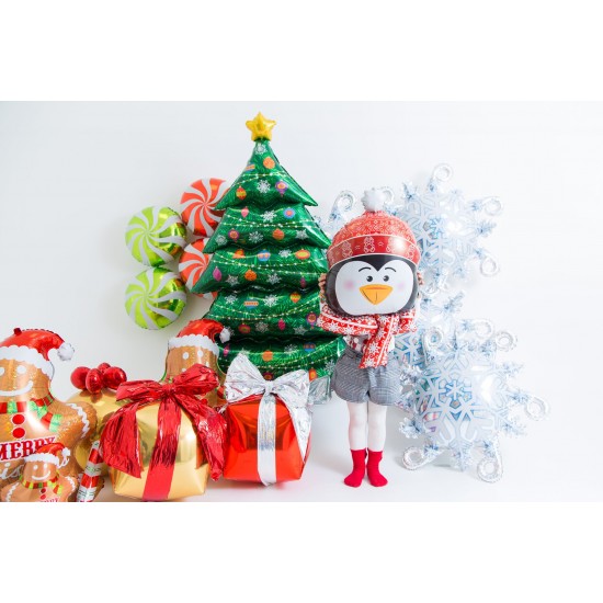 34" Μπαλόνι γλυκός Πιγκουίνος κεφάλι