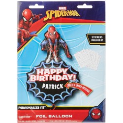 34'' Μπαλόνι γενεθλίων Spiderman Personalized 34'' Μπαλόνι γενεθλίων Spiderman Personalized