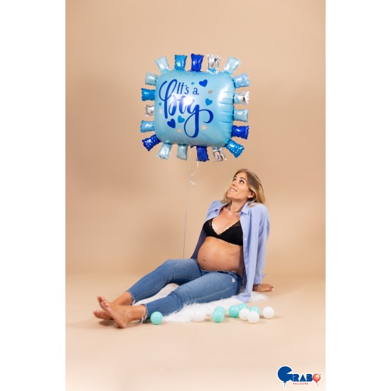 34" Μπαλόνι Τετράγωνο Taggie "It's a Boy"