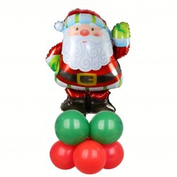35" Μπαλόνι Άγιος Βασίλης με γαντάκια 35" Μπαλόνι Άγιος Βασίλης με γαντάκια