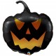 35" Μπαλόνι Halloween μαύρη κολοκύθα - Black Jack