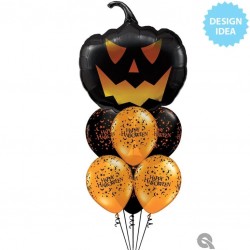 35" Μπαλόνι Halloween μαύρη κολοκύθα - Black Jack 35" Μπαλόνι Halloween μαύρη κολοκύθα - Black Jack