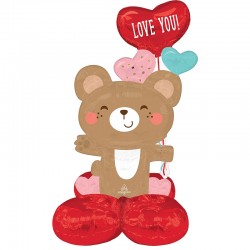 Μπαλόνι Airloonz Junior - Αρκουδάκι αγκαλιά Love You Μπαλόνι Airloonz Junior - Αρκουδάκι αγκαλιά Love You