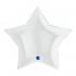 36" Μπαλόνι Αστέρι Άσπρο