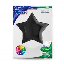 36" Μπαλόνι Μαύρο Αστέρι 36" Μπαλόνι Μαύρο Αστέρι