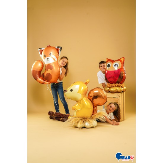 36" Μπαλόνι Σκιουράκι Woodland