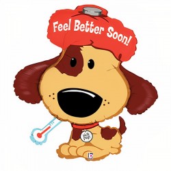 37" Μπαλόνι Σκυλάκι Feel Better Soon 37" Μπαλόνι Σκυλάκι Feel Better Soon