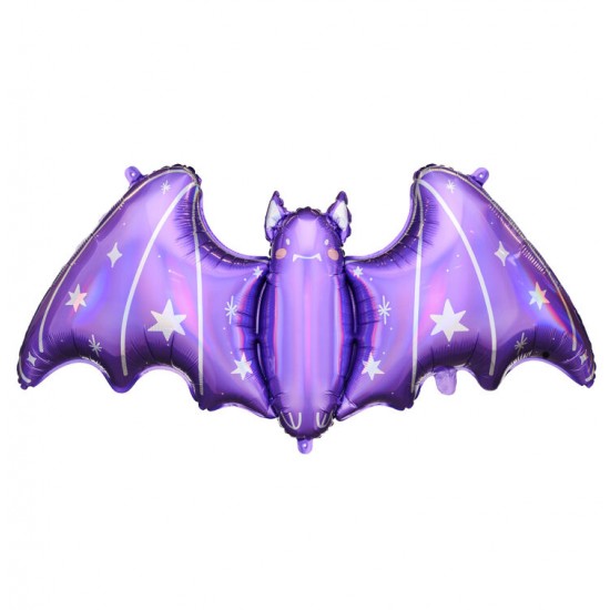 38" Μπαλόνι μοβ Νυχτερίδα