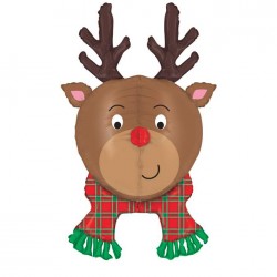 39" Μπαλόνι Χριστουγεννιάτικο 3D Τάρανδος 39" Μπαλόνι Χριστουγεννιάτικο 3D Τάρανδος