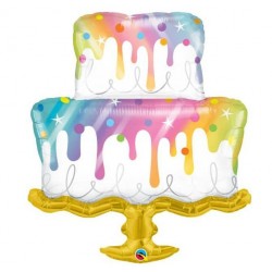 39" Μπαλόνι Τούρτα Rainbow 39" Μπαλόνι Τούρτα Rainbow