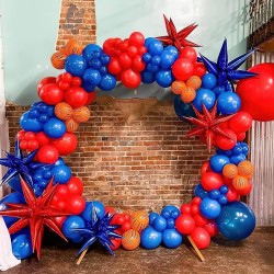 3D Μπαλόνι κόκκινο μαγικό Αστέρι 3D Μπαλόνι κόκκινο μαγικό Αστέρι