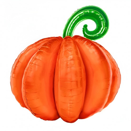 3D Μπαλόνι Κολοκύθα Πορτοκαλί