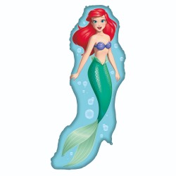 40" Μπαλόνι γοργόνα Άριελ supersized 40" Μπαλόνι γοργόνα Άριελ supersized