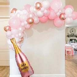 40" Μπαλόνι μπουκάλι Σαμπάνιας Let's Party ροζ 40" Μπαλόνι μπουκάλι Σαμπάνιας Let's Party ροζ