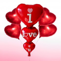 40″ Μπαλόνι Τριπλή Καρδιά κάθετη I Love you 40″ Μπαλόνι Τριπλή Καρδιά κάθετη I Love you