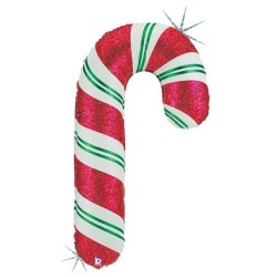 41" Μπαλόνι κόκκινο Candy Cane 41" Μπαλόνι κόκκινο Candy Cane