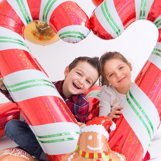 41" Μπαλόνι κόκκινο Candy Cane
