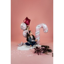 41" Μπαλόνι ροζ Candy Cane 41" Μπαλόνι ροζ Candy Cane