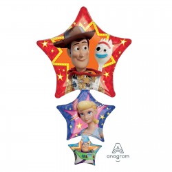 42" Τεράστιο Μπαλόνι Toy Story με Αστέρια 42" Τεράστιο Μπαλόνι Toy Story με Αστέρια