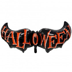 48" Μπαλόνι foil νυχτερίδα Halloween 48" Μπαλόνι foil νυχτερίδα Halloween