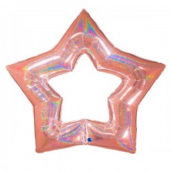 48" Μπαλόνι Rosegold Linky Αστέρι 48" Μπαλόνι Rosegold Linky Αστέρι