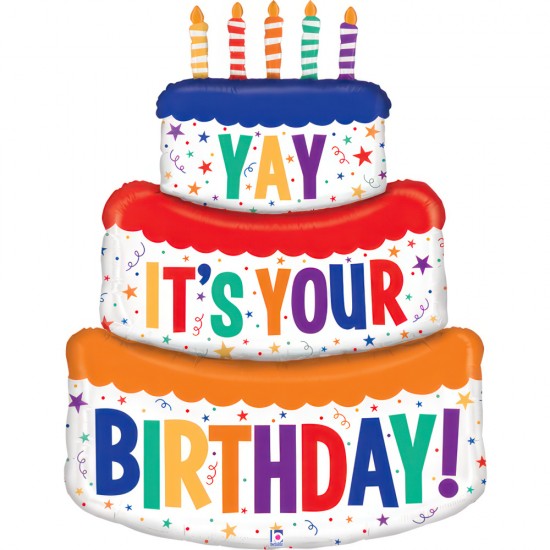 49" Μπαλόνι τεράστια Τούρτα γενεθλίων