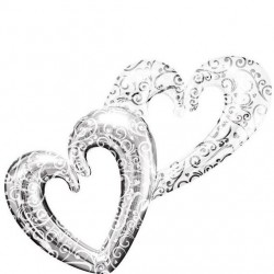53" Μπαλόνι Entwined Hearts 53" Μπαλόνι Entwined Hearts