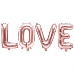 55'' Μπαλόνι φράση Love rosegold 55'' Μπαλόνι φράση Love rosegold