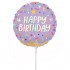 9″ Mini Shape Μπαλόνι Παγωτό ''Happy Birthday''