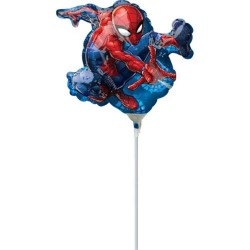 9'' Mini Shape μπαλόνι Spiderman 9'' Mini Shape μπαλόνι Spiderman