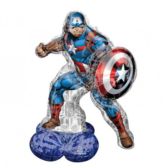 Airloonz Τεράστιο Μπαλόνι Captain America Airloonz Τεράστιο Μπαλόνι Captain America
