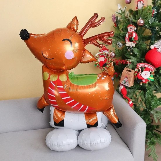 AirLoonz Τεράστιο Μπαλόνι Άγιος Βασίλης & Τάρανδοι (3 τεμ) AirLoonz Τεράστιο Μπαλόνι Άγιος Βασίλης & Τάρανδοι (3 τεμ)