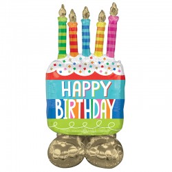 Airloonz Τεράστιο Μπαλόνι Τούρτα ''Happy Birthday'' Airloonz Τεράστιο Μπαλόνι Τούρτα ''Happy Birthday''