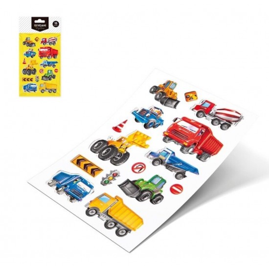 Αυτοκόλλητα Εργοτάξιο (15 τεμ)