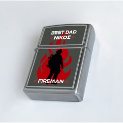 Αναπτήρας Zippo - Best DAD Πυροσβέστης Αναπτήρας Zippo - Best DAD Πυροσβέστης