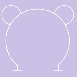 Αψίδα αλουμινίου με αυτάκια 3 x 2.40 m