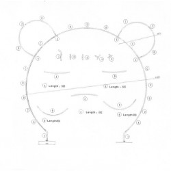 Αψίδα αλουμινίου με αυτάκια 3 x 2.40 m