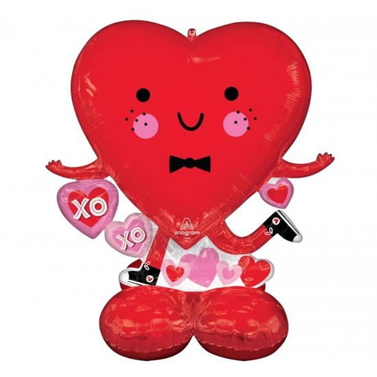 Τεράστιο Μπαλόνι Airloonz - Happy Heart Guy