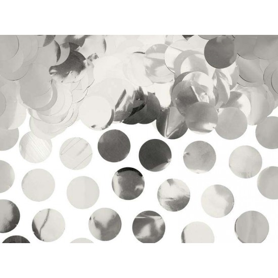 Ασημί Κομφετί 15gr